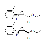 Ethyl rel-(1R,2R)-2-Fluoro-2-(o-tolyl)cyclopropanecarboxylate