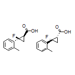 rel-(1R,2R)-2-Fluoro-2-(o-tolyl)cyclopropanecarboxylic Acid