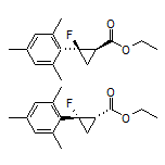 Ethyl rel-(1R,2R)-2-Fluoro-2-mesitylcyclopropanecarboxylate