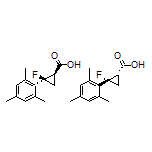 rel-(1R,2R)-2-Fluoro-2-mesitylcyclopropanecarboxylic Acid
