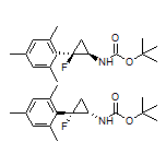 rel-(1R,2R)-N-Boc-2-fluoro-2-mesitylcyclopropanamine