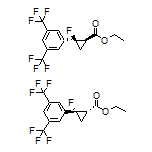 Ethyl rel-(1R,2R)-2-[3,5-Bis(trifluoromethyl)phenyl]-2-fluorocyclopropanecarboxylate