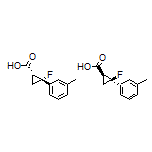 rel-(1R,2R)-2-Fluoro-2-(m-tolyl)cyclopropanecarboxylic Acid