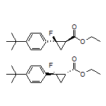 Ethyl rel-(1R,2R)-2-[4-(tert-Butyl)phenyl]-2-fluorocyclopropanecarboxylate