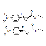 Ethyl rel-(1R,2R)-2-Fluoro-2-(4-nitrophenyl)cyclopropanecarboxylate