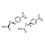 rel-(1R,2R)-2-Fluoro-2-(4-nitrophenyl)cyclopropanecarboxylic Acid
