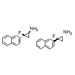 rel-(1S,2S)-2-Fluoro-2-(naphthalen-2-yl)cyclopropanamine
