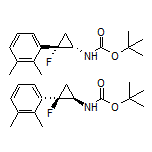 rel-(1S,2S)-N-Boc-2-(2,3-dimethylphenyl)-2-fluorocyclopropanamine