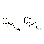 rel-(1S,2S)-2-(2,3-Dimethylphenyl)-2-fluorocyclopropanamine