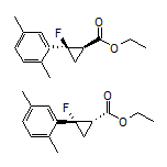 Ethyl rel-(1R,2R)-2-(2,5-Dimethylphenyl)-2-fluorocyclopropanecarboxylate
