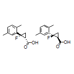 rel-(1R,2R)-2-(2,5-Dimethylphenyl)-2-fluorocyclopropanecarboxylic Acid