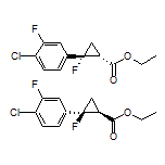 Ethyl rel-(1R,2R)-2-(4-Chloro-3-fluorophenyl)-2-fluorocyclopropanecarboxylate