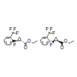 Ethyl rel-(1R,2R)-2-Fluoro-2-[2-(trifluoromethyl)phenyl]cyclopropanecarboxylate