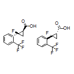 rel-(1R,2R)-2-Fluoro-2-(2-(trifluoromethyl)phenyl)cyclopropanecarboxylic Acid