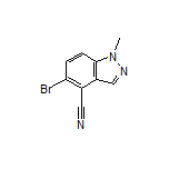 5-Bromo-1-methyl-1H-indazole-4-carbonitrile