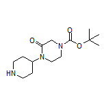 4-Boc-1-(piperidin-4-yl)piperazin-2-one