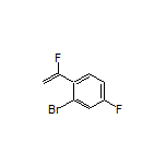 2-Bromo-4-fluoro-1-(1-fluorovinyl)benzene