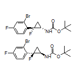 rel-(1S,2S)-N-Boc-2-(2-bromo-4-fluorophenyl)-2-fluorocyclopropanamine