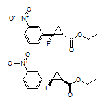 Ethyl rel-(1R,2R)-2-Fluoro-2-(3-nitrophenyl)cyclopropanecarboxylate