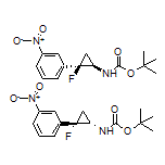 rel-(1R,2R)-N-Boc-2-fluoro-2-(3-nitrophenyl)cyclopropanamine