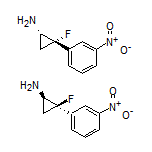 rel-(1S,2S)-2-Fluoro-2-(3-nitrophenyl)cyclopropanamine