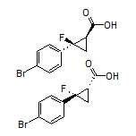rel-(1R,2R)-2-(4-Bromophenyl)-2-fluorocyclopropanecarboxylic Acid