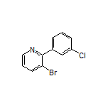 3-Bromo-2-(3-chlorophenyl)pyridine