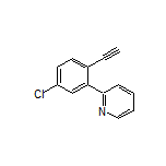 2-(5-Chloro-2-ethynylphenyl)pyridine
