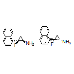 rel-(1R,2R)-2-Fluoro-2-(naphthalen-1-yl)cyclopropanamine