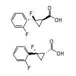 rel-(1R,2R)-2-Fluoro-2-(2-fluorophenyl)cyclopropanecarboxylic Acid