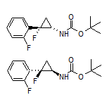 rel-(1S,2S)-N-Boc-2-fluoro-2-(2-fluorophenyl)cyclopropanamine