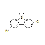 2-Bromo-7-chloro-5,5-dimethyl-5H-dibenzo[b,d]silole