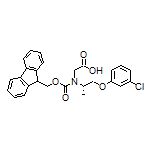 (S)-2-[Fmoc-[1-(3-chlorophenoxy)-2-propyl]amino]acetic Acid
