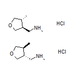 N-Methyl-1-(trans-4-methyltetrahydrofuran-3-yl)methanamine Hydrochloride