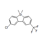 2-Chloro-5,5-dimethyl-8-(trifluoromethyl)-5H-dibenzo[b,d]silole