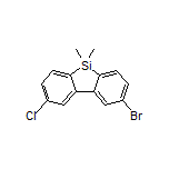 2-Bromo-8-chloro-5,5-dimethyl-5H-dibenzo[b,d]silole