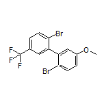 2,2’-Dibromo-5-methoxy-5’-(trifluoromethyl)-1,1’-biphenyl