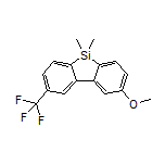 2-Methoxy-5,5-dimethyl-8-(trifluoromethyl)-5H-dibenzo[b,d]silole