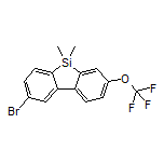 2-Bromo-5,5-dimethyl-7-(trifluoromethoxy)-5H-dibenzo[b,d]silole