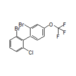 2,2’-Dibromo-6’-chloro-4-(trifluoromethoxy)-1,1’-biphenyl