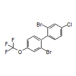2,2’-Dibromo-4-chloro-4’-(trifluoromethoxy)-1,1’-biphenyl
