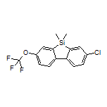 3-Chloro-5,5-dimethyl-7-(trifluoromethoxy)-5H-dibenzo[b,d]silole