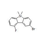 8-Bromo-1-fluoro-5,5-dimethyl-5H-dibenzo[b,d]silole