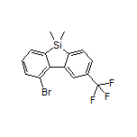 1-Bromo-5,5-dimethyl-8-(trifluoromethyl)-5H-dibenzo[b,d]silole