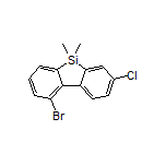 1-Bromo-7-chloro-5,5-dimethyl-5H-dibenzo[b,d]silole