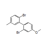 2,2’-Dibromo-4-methoxy-5’-methyl-1,1’-biphenyl