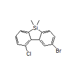8-Bromo-1-chloro-5,5-dimethyl-5H-dibenzo[b,d]silole
