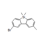 2-Bromo-5,5,8-trimethyl-5H-dibenzo[b,d]silole