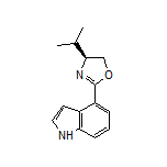 (S)-2-(1H-Indol-4-yl)-4-isopropyl-4,5-dihydrooxazole