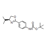 (S)-N-Boc-4-(4-isopropyl-4,5-dihydrooxazol-2-yl)aniline